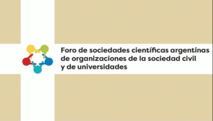 Foro de sociedades científicas, organizaciones de la sociedad civil y universidades